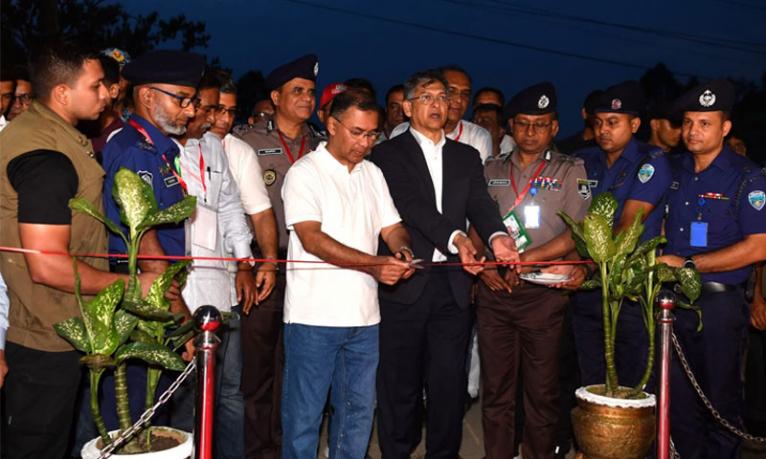 কক্সবাজারে মাতামুহুরী উপজেলা ও থানার ভিত্তিপ্রস্তর উদ্বোধন করেছেন প্রধানমন্ত্রী