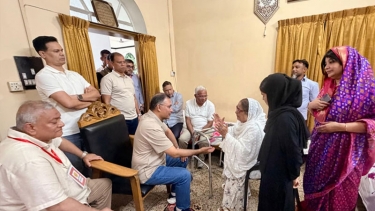 সাবেক এমপি খালেদা রাব্বানীর বাসায় গেলেন প্রধানমন্ত্রী