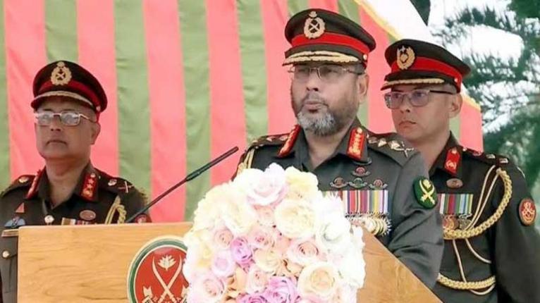 সেনাবাহিনীকে প্রশিক্ষিত, সুশৃঙ্খল ও পেশাদার বাহিনী হিসেবে গড়ে তোলার প্রত্যয় সেনাবাহিনী প্রধানের