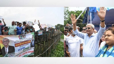 মুন্সীগঞ্জ জেলার উন্নয়ন কার্যক্রম পরিদর্শনে মির্জা ফখরুল