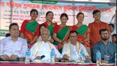 ঝিনাইদহে জেলা পরিষদ গোল্ডকাপ ফুটবল টুর্নামেন্ট শুরু