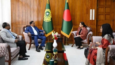 স্পীকারের সাথে UN WOMEN বাংলাদেশ প্রতিনিধির সৌজন‌্য সাক্ষাৎ