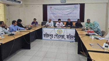 ফরিদপুর পৌরসভায় টেকসই উন্নয়ন ও আধুনিক নগর পরিকল্পনা বিষয়ক কর্মশালা অনুষ্ঠিত