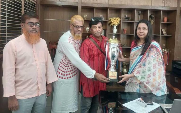 ফরিদপুরে নতুন কুঁড়ি স্পোর্টস ২০২৬–এ জেলা চ্যাম্পিয়ন চাঁদের হাট গার্লস ফুটবল একাডেমী