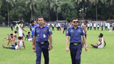 ফরিদপুরে ক্যাডেট এএসআই (নিরস্ত্র) নিয়োগের ২য় দিনের কার্যক্রম সম্পন্ন