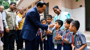 ডন বস্কো স্কুল পরিদর্শনে ডেপুটি স্পীকার