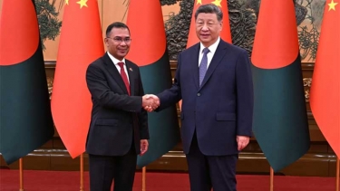 চীনের প্রেসিডেন্টের সঙ্গে প্রধানমন্ত্রী তারেক রহমানের বৈঠক অনুষ্ঠিত