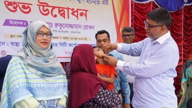 ময়মনসিংহ নগরীতে ২৩৮ কেন্দ্রে ভিটামিন ‘এ’ প্লাস ক্যাম্পেইন