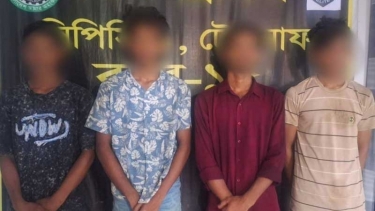 টেকনাফের দুর্গম পাহাড় থেকে অপহৃত চার তরুণ উদ্ধার