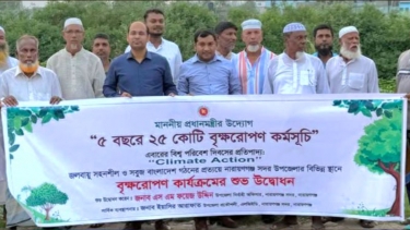 নারায়ণগঞ্জ সদরে বৃক্ষরোপণ কর্মসূচির উদ্বোধন