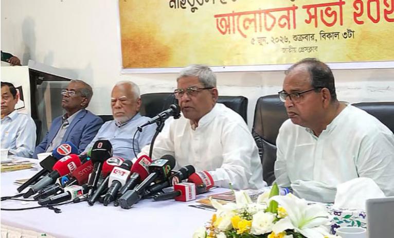 দেশে নৈরাজ্য ছড়াতে সুপরিকল্পিত চক্রান্ত চলছে: মির্জা ফখরুল