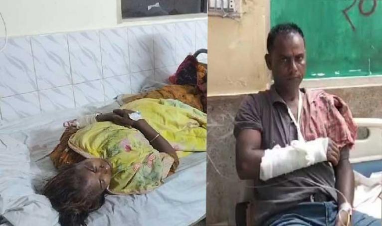 সরিষাবাড়ীতে জমির বিরোধে দুই নারীসহ ৪ জনকে কুপিয়ে জখম
