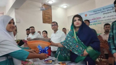 নগরকান্দায় বিজ্ঞান প্রকল্প ও উদ্ভাবনী ধারণা প্রদর্শনীতে