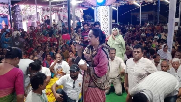 ফরিদপুরের চৌধুরী বাড়ির ধর্মীয় অনুষ্ঠান পরিদর্শনে এমপি চৌধুরী নায়াব ইউসুফ