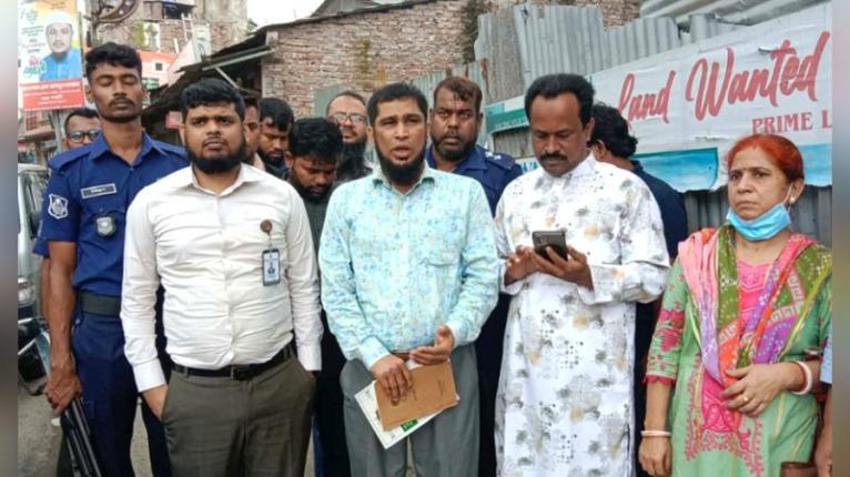 নলুয়াপাড়ায় নির্মাণাধীন ভবনে এডিসের লার্ভা, মালিককে জরিমানা