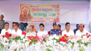 জেলা পুলিশের নিরাপত্তায় জাঁকজমকপূর্ণ আয়োজনে রথযাত্রা অনুষ্ঠান সম্পন্ন