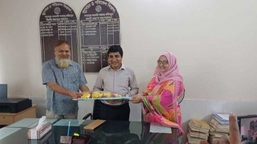 সদরপুর সরকারি কলেজে ভূগোল বিভাগের নতুন প্রধানকে বরণ, ইংরেজি বিভাগের প্রভাষক শাহীন উদ্দিনকে বিদায়