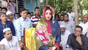 নগরকান্দায় শামা ওবায়েদ: দিনব্যাপী সফরে মতবিনিময়, উঠান বৈঠক ও শোকসন্তপ্ত পরিবারে সমবেদনা