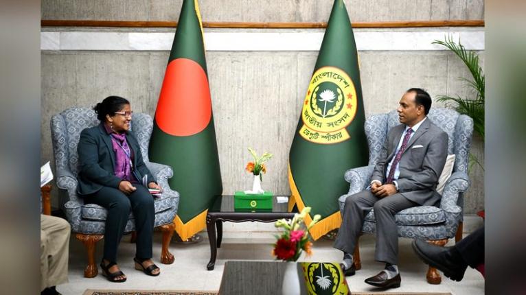 ডেপুটি স্পীকারের সঙ্গে ইউএনডিপি’র প্রতিনিধি দলের সাক্ষাৎ