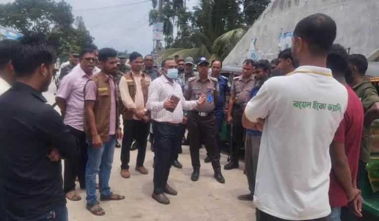 জামালপুরে অবৈধ সিএনজি স্ট্যান্ড উচ্ছেদ, যান চলাচল স্বাভাবিক