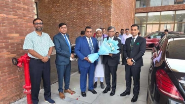 সার্কের মহাসচিব গোলাম সারওয়ারের ইসলামাবাদস্থ বাংলাদেশ হাইকমিশন পরিদর্শন