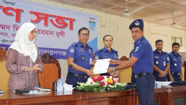 জেলা পুলিশের মাসিক কল্যাণ ও অপরাধ পর্যালোচনা সভা অনুষ্ঠিত