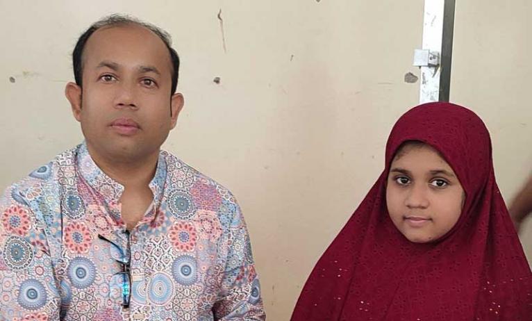 ট্যালেন্টপুলে বৃত্তি পেল কালকিনি সোনালী ব্যাংক ম্যানেজারের কন্যা আতিয়া