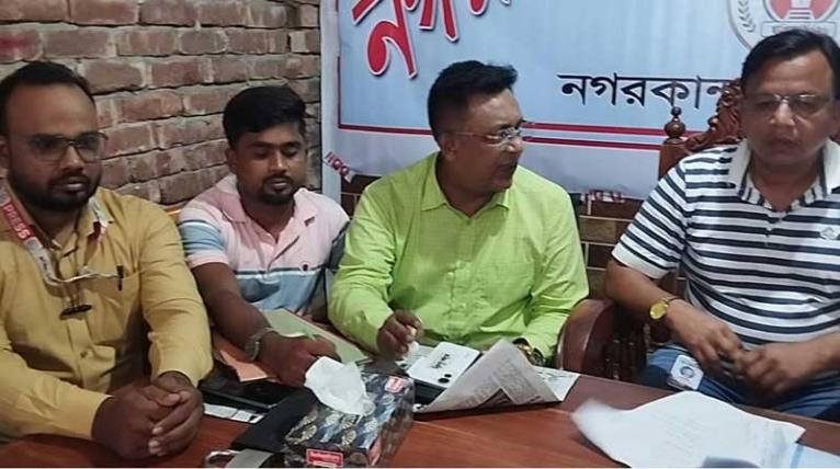 নগরকান্দা উপজেলা রিপোর্টার্স ক্লাবে নতুন ১৭ সদস্যের পরিচিতি সভা অনুষ্ঠিত