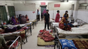 সারাদেশে হাম-ডেঙ্গুর উদ্বেগ, মধুখালীতে স্বস্তি—হাসপাতালে নেই কোনো ভর্তি রোগী