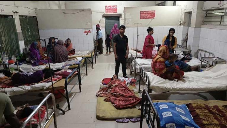 সারাদেশে হাম-ডেঙ্গুর উদ্বেগ, মধুখালীতে স্বস্তি—হাসপাতালে নেই কোনো ভর্তি রোগী