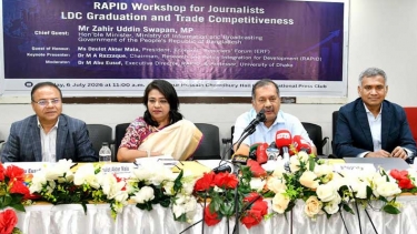 এলডিসি উত্তরণের চ্যালেঞ্জ মোকাবিলায় অর্থনীতি-বান্ধব রাজনীতি প্রয়োজন : তথ্যমন্ত্রী
