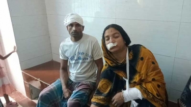 ক্ষেতলালে জমি নিয়ে সংঘর্ষ, আহত ১০