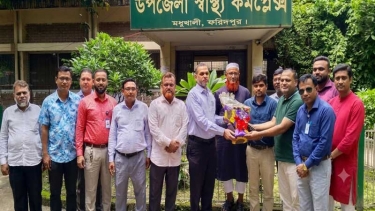 মধুখালী উপজেলা স্বাস্থ্য কমপ্লেক্স পরিদর্শনে ফরিদপুরের সিভিল সার্জন ডা. মাহমুদুল হাসান