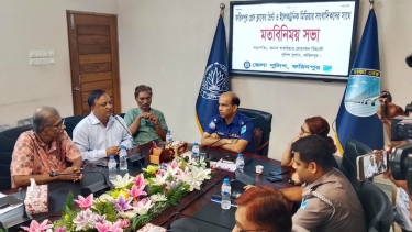 ফরিদপুর প্রেসক্লাবের সাংবাদিকদের সাথে পুলিশ সুপারের মতবিনিময়