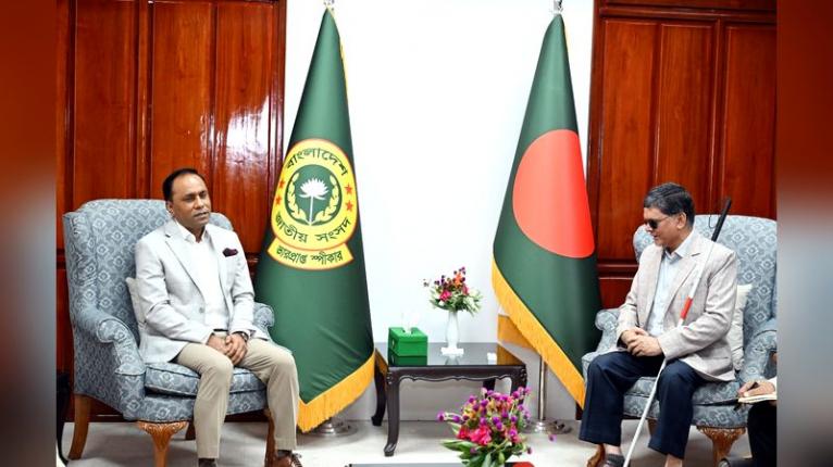 ভারপ্রাপ্ত স্পীকারের সাথে সৌজন্য সাক্ষাৎ করলেন বার্ডো প্রতিষ্ঠাতা ও নির্বাহী পরিচালক