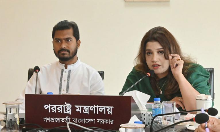 অভিবাসন ব্যবস্থাপনা সুসংহত করতে সমন্বিত উদ্যোগের আহ্বান প্রতিমন্ত্রী শামা ওবায়েদের