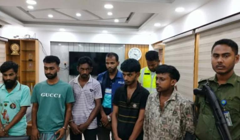 রূপগঞ্জে মাদকবিরোধী অভিযানে ৫ জনের ৬ মাস করে কারাদণ্ড