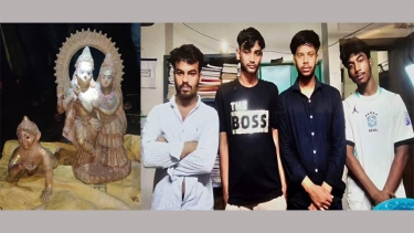 ফরিদপুরের নগরকান্দায় কেন্দ্রীয় মন্দিরের মূর্তি চুরি, উদ্ধারসহ চারজন চোর আটক