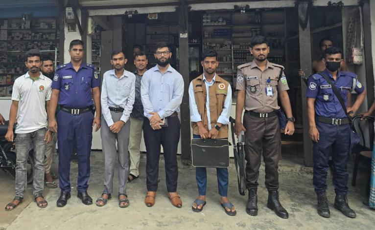 জামালপুরে ফিজিশিয়ান স্যাম্পল বিক্রির উদ্দেশ্যে মজুত, ১০ হাজার টাকা জরিমানা