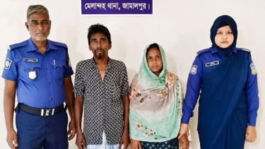 জামালপুরে গাঁজাসহ মাদক দম্পতি গ্রেপ্তার