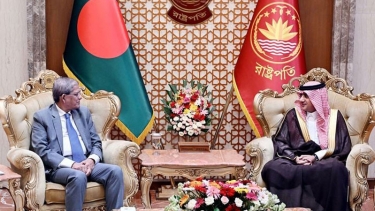 রাষ্ট্রপতির সঙ্গে সৌদি রাষ্ট্রদূতের সৌজন্য সাক্ষাৎ