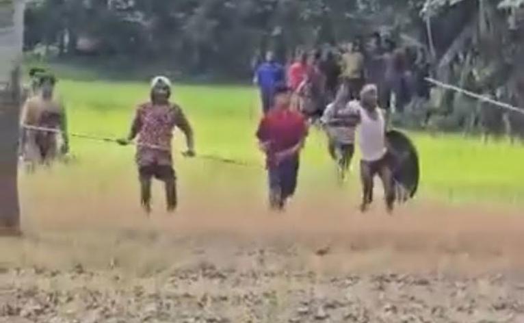 সালথায় জমি নিয়ে দুই পক্ষের সংঘর্ষ, আহত ১০