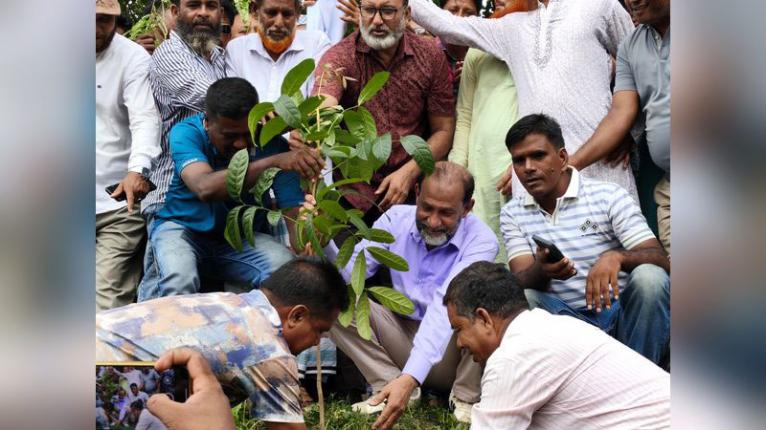 সরিষাবাড়ীতে বিএনপির ৪৮তম প্রতিষ্ঠাবার্ষিকী উদযাপন ও বৃক্ষরোপণ