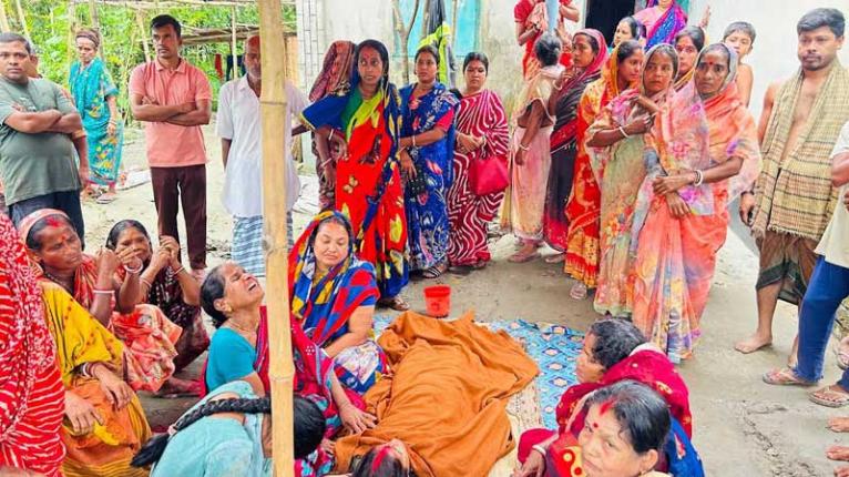 সালথায় বিলে গোসল করতে গিয়ে পানিতে ডুবে গৃহবধূর মৃত্যু