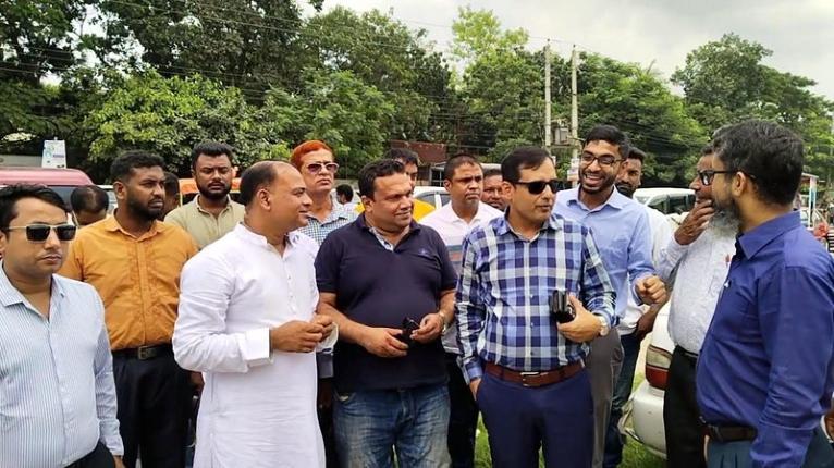 মধুখালীকে আধুনিক ও দৃষ্টিনন্দন করতে বিভিন্ন স্থান পরিদর্শন