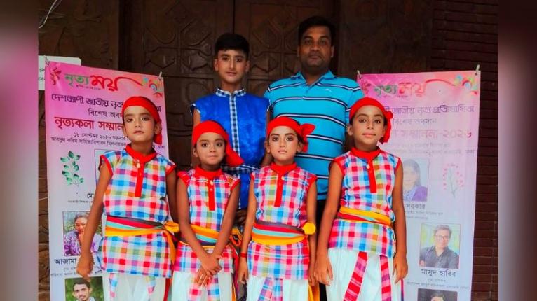 জাতীয় নৃত্য প্রতিযোগিতায় প্রথমবারেই সেরা দশে আলফাডাঙ্গা বেগম ছালেহা সাংস্কৃতিক একাডেমি