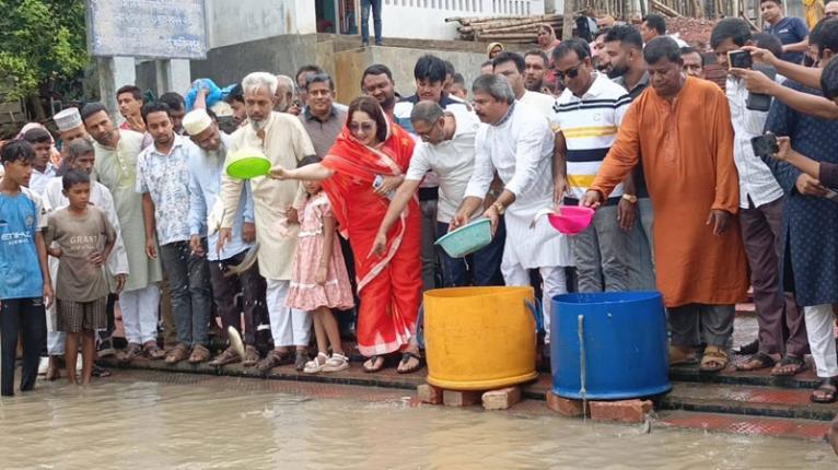 বিএনপি জনগণের কল্যাণে কাজ করে: মৎস্য অবমুক্তকরণ কর্মসূচিতে এমপি নায়াব ইউসুফ