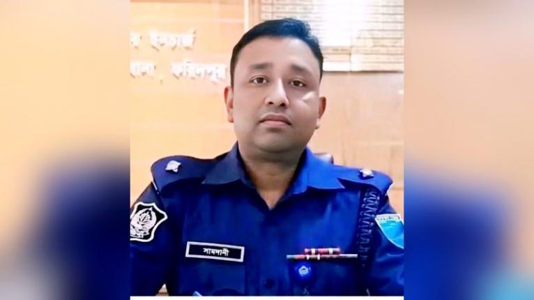 নগরকান্দায় প্রশংসনীয় ভূমিকা রাখছেন ওসি রাসুল সামদানী আজাদ
