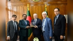 স্পীকারের সাথে ফ্রান্সের সংসদীয় প্রতিনিধি দলের সৌজন্য সাক্ষাৎ