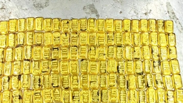 বিমানকর্মীর বেল্টে ১৪ কেজি সোনা